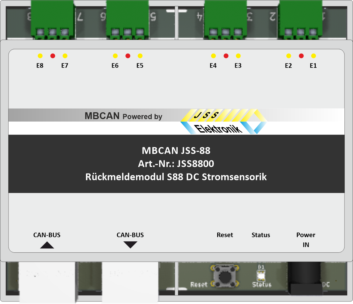 JSS-71 Digital-Verteiler für bis zu 4 Decoder‑ und oder Gleisanschlüsse